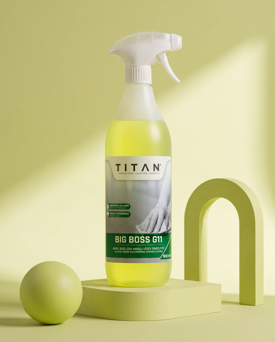 Titan Big Boss G11 — etiket renginde set